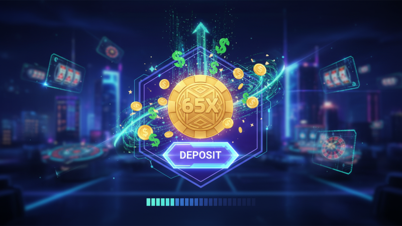O que significa 65X Cassino Dep&oacute;sito?